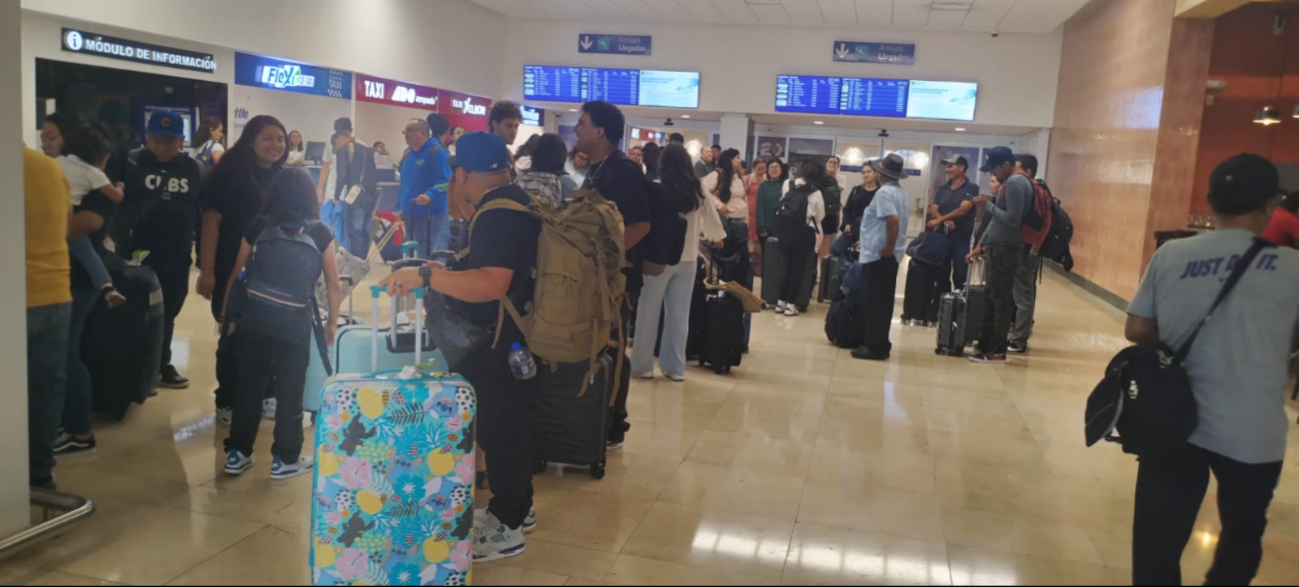 VivaAerobus desvía vuelo de CDMX a Mérida por un  banco de nubes