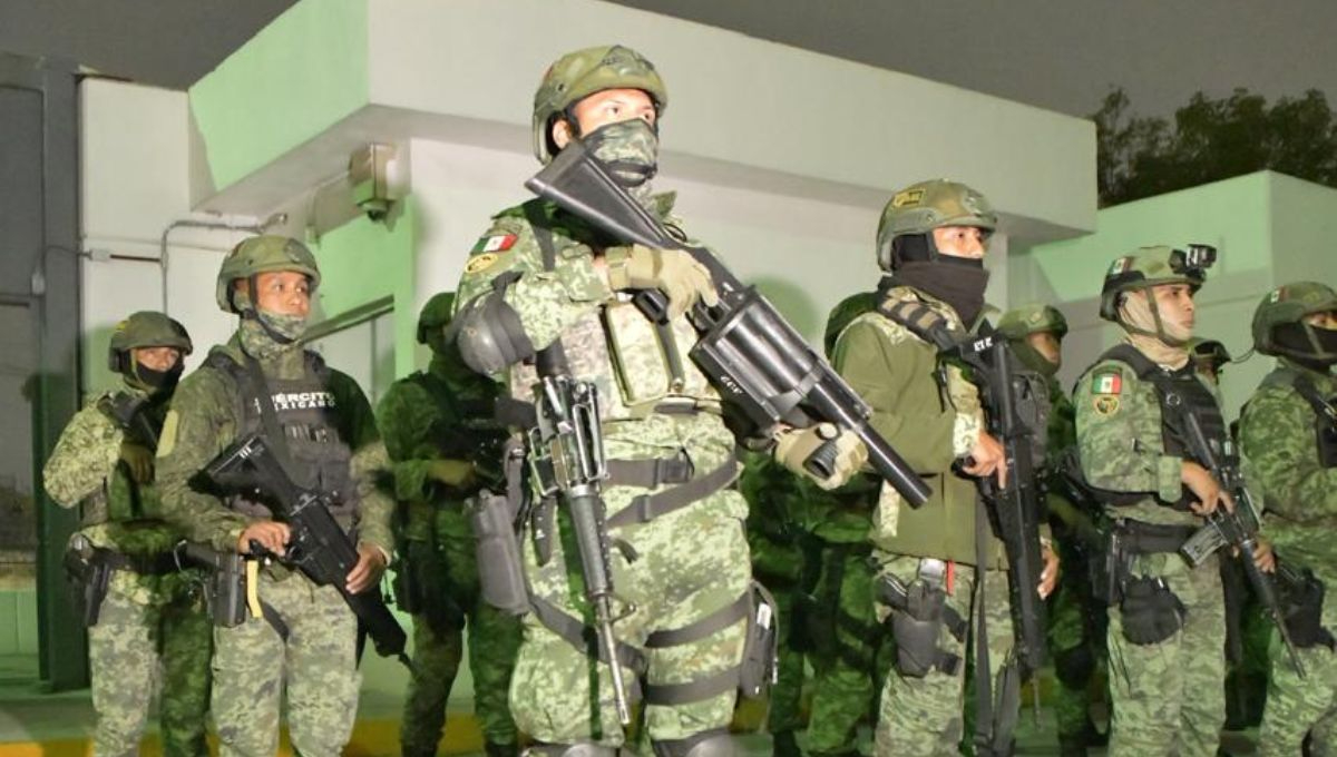 Elementos de Fuerzas Especiales de Sedena llegaron a Nuevo Laredo, Tamaulipas, este martes Elementos de Fuerzas Especiales de Sedena llegaron a Nuevo Laredo, Tamaulipas, este martes