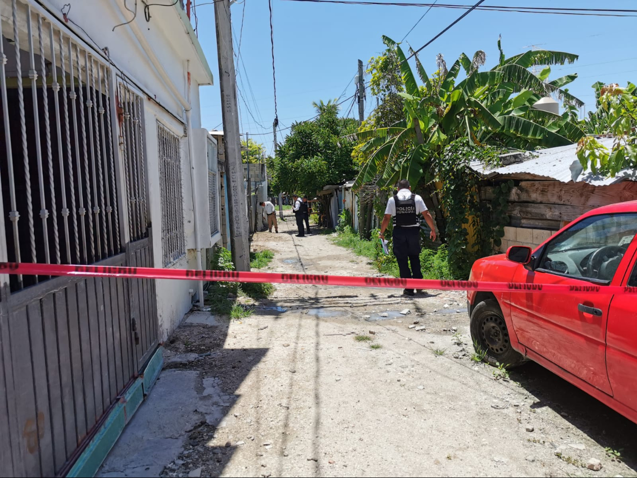 Balean otra vivienda en Ciudad del Carmen  en cuestión de minutos