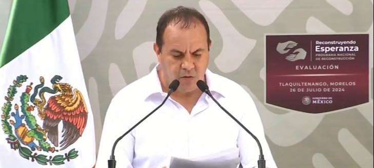 El Gobernador de Morelos Agradece al Presidente por el Impulso a la Reconstrucción El Gobernador de Morelos Agradece al Presidente por el Impulso a la Reconstrucción