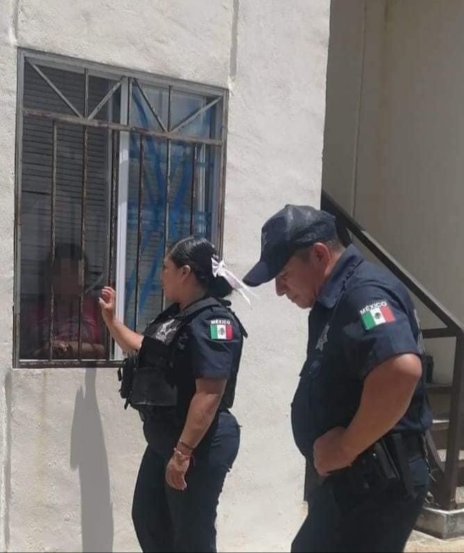 Rescatan a una niña encerrada en una casa en Playa del Carmen