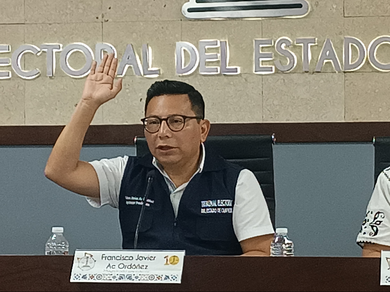 Francisco Javier Ac Ordoñez, magistrado presidente del Tribunal Electoral del Estado de Campeche Francisco Javier Ac Ordoñez, magistrado presidente del Tribunal Electoral del Estado de Campeche