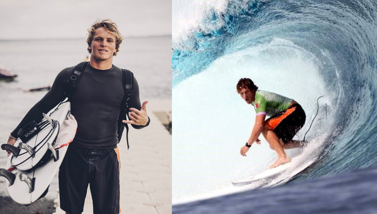 Alan Cleland es el primer surfista mexicano en participar en los Juegos Olímpicos.
