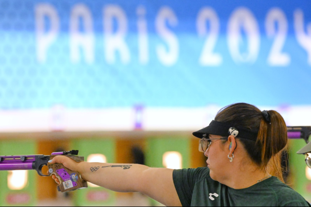Alejandra Zavala se queda en el camino Olímpico en  pistola de aire 10m