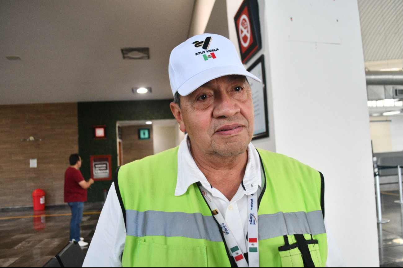 Alejandro Salomé Iturria Luna, administrador de la terminal, pidió paciencia a los campechanos por las obras en el aeródromo. Alejandro Salomé Iturria Luna, administrador de la terminal, pidió paciencia a los campechanos por las obras en el aeródromo.