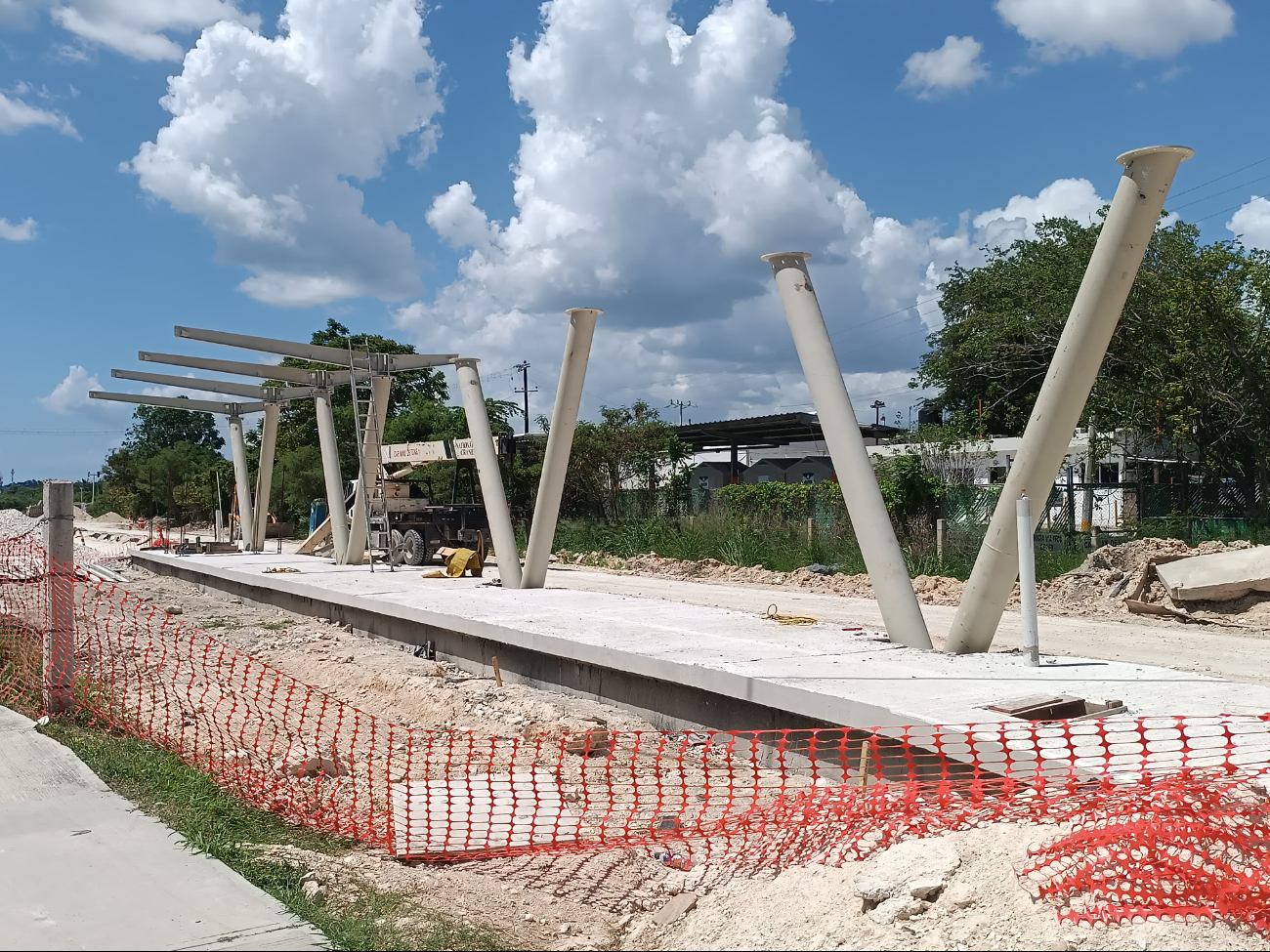 El Tren Ligero conectará el Aeropuerto Internacional de Campeche con el Centro Histórico y la Estación “San Francisco Campeche” del Tren Maya.