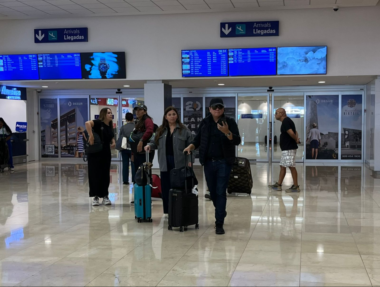 Aeropuerto de Mérida   opera este domingo con 42 vuelos