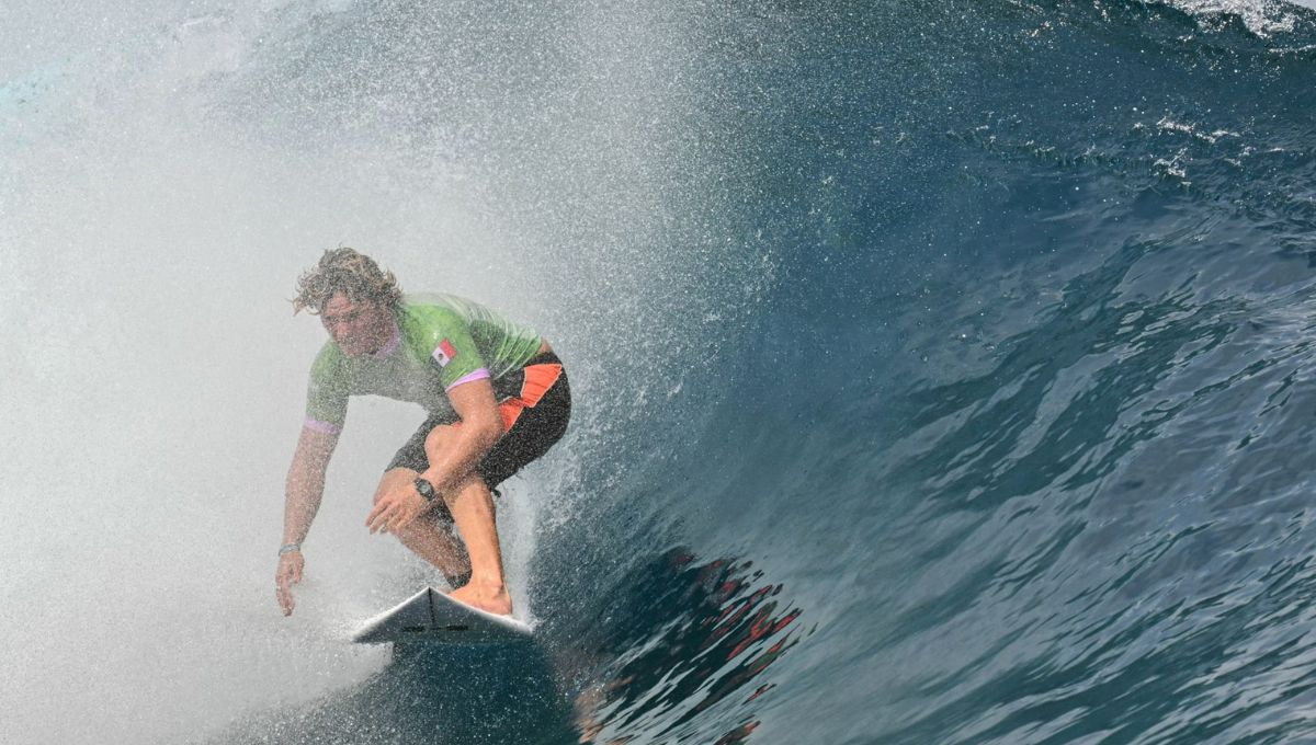 Alan Cleland brilló en Tahití Alan Cleland brilló en Tahití