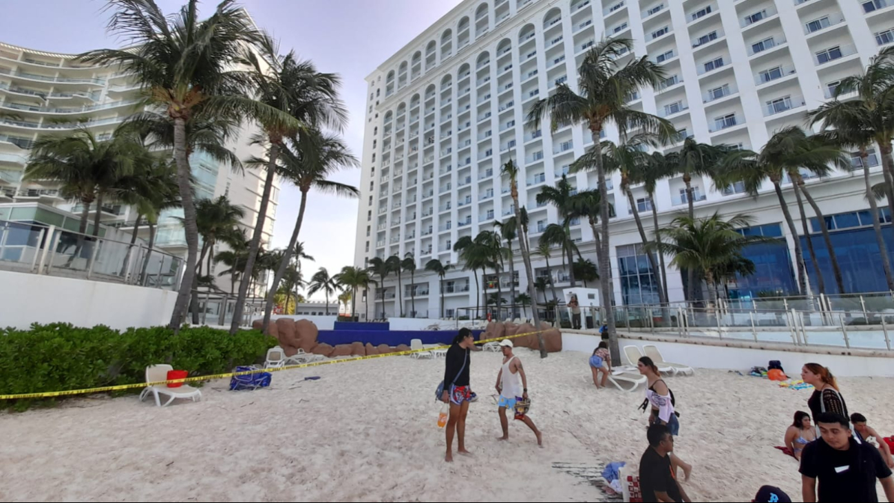 Del ataque en la playa de Cancún hay cuatro detenidos Del ataque en la playa de Cancún hay cuatro detenidos