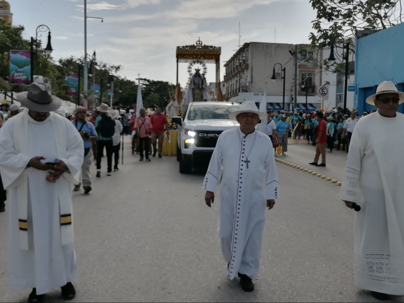 Se trató del segundo paseo más importante de la patrona de la Diócesis de Campeche Se trató del segundo paseo más importante de la patrona de la Diócesis de Campeche