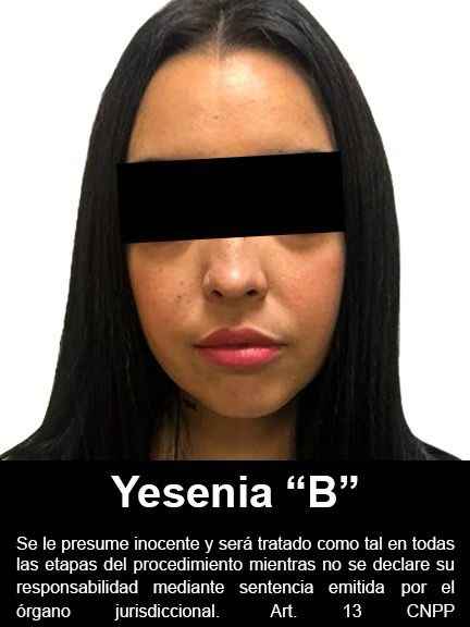 Yesenia "B", mujer sentenciada en Ciudad de México Yesenia "B", mujer sentenciada en Ciudad de México