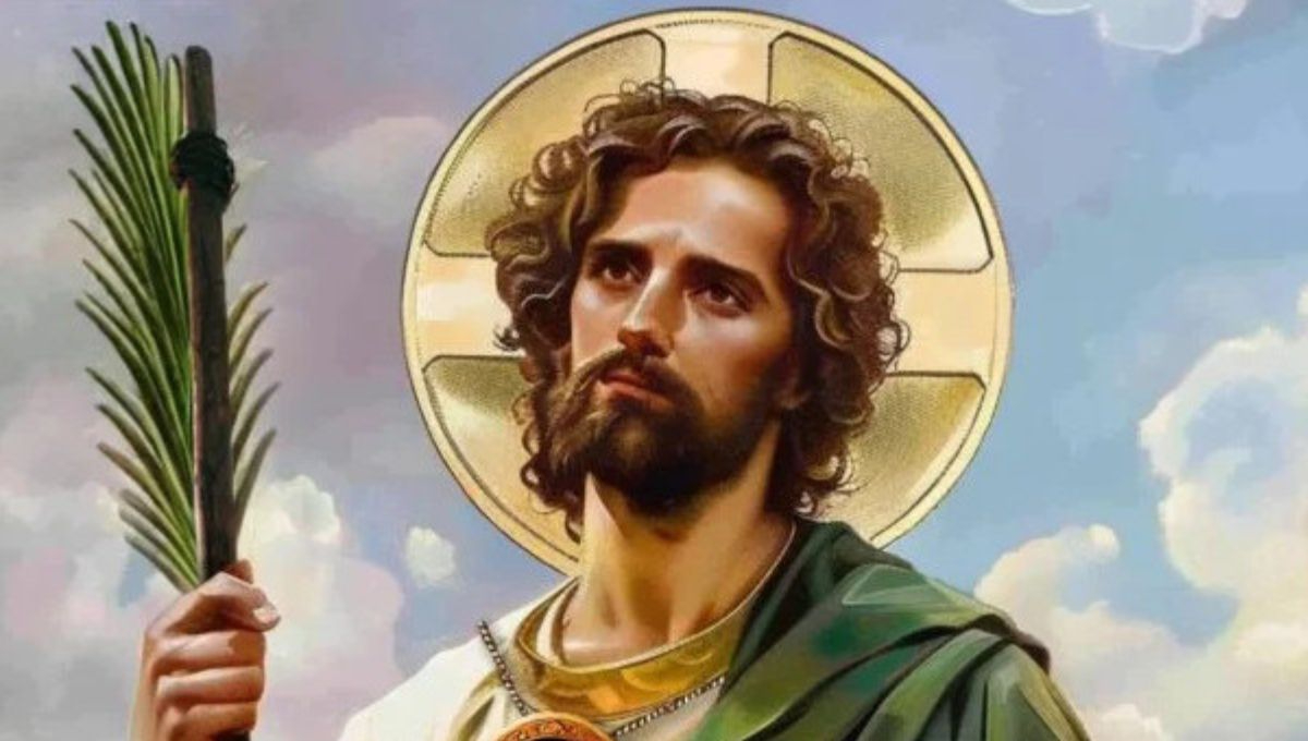 Retrato animado de San Judas Tadeo desata críticas en redes sociales