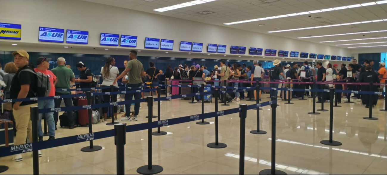 Los vuelos de este lunes registran el 90% de ocupación