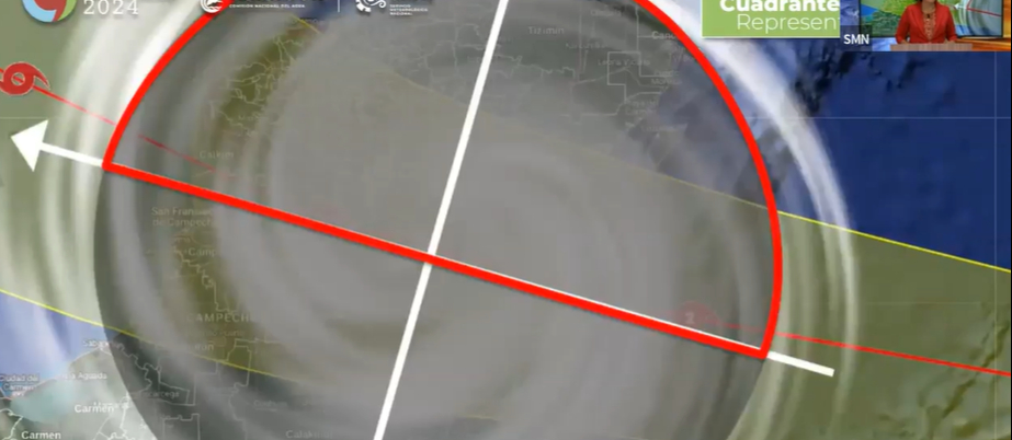 El Huracán Beryl pasaría sobre Mérida El Huracán Beryl pasaría sobre Mérida