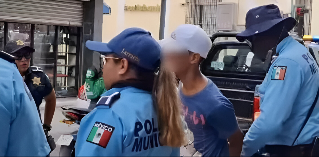 Juez envía a prisión a un hombre por grabar a una mujer en el Centro de Mérida