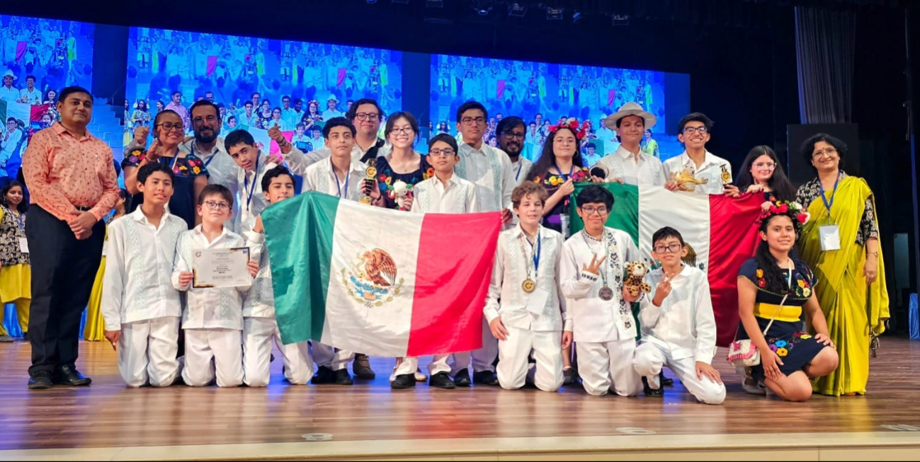 La delegación mexicana brilló en la competencia en la India La delegación mexicana brilló en la competencia en la India