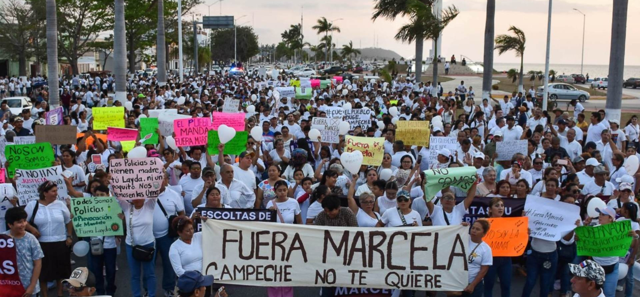 Paro de policías en Campeche: Convocan a marcha por elementos dados de baja  
