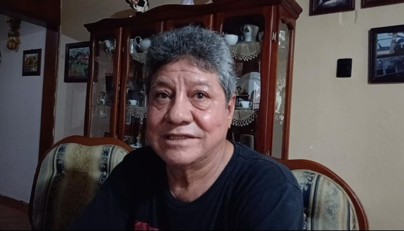 Padre del fallecido capitán Cristhian Ulises López Hernández Padre del fallecido capitán Cristhian Ulises López Hernández