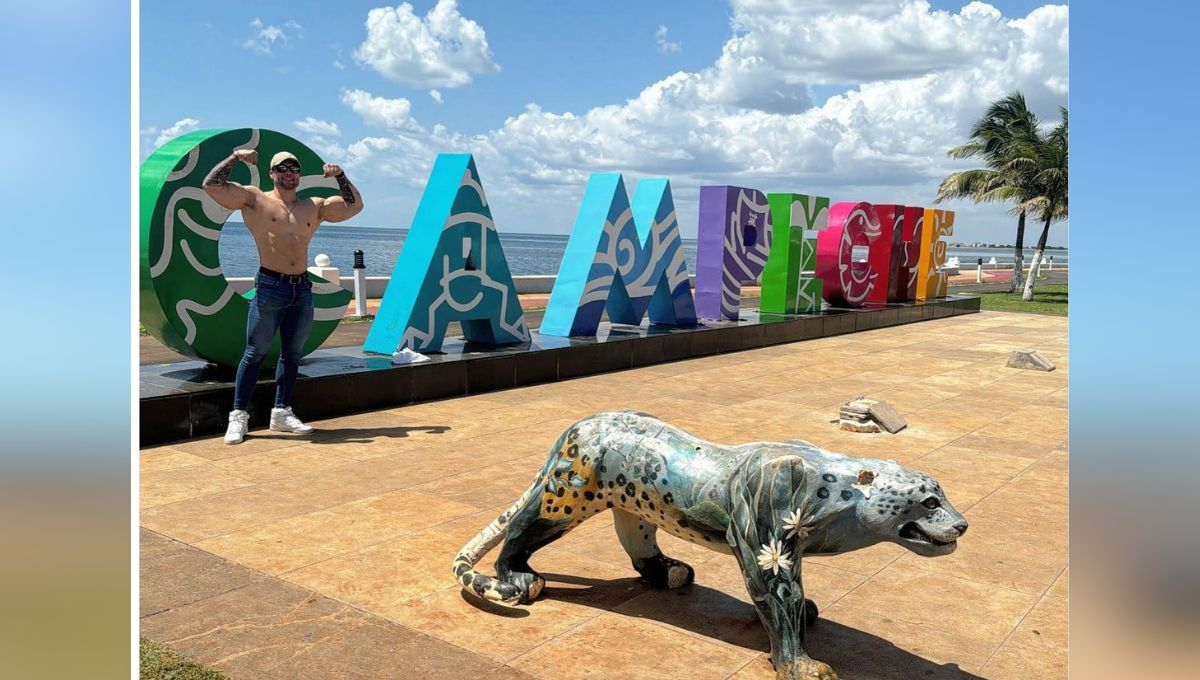 Qué bonito el malecón de Campeche, posteó en Facebook Qué bonito el malecón de Campeche, posteó en Facebook