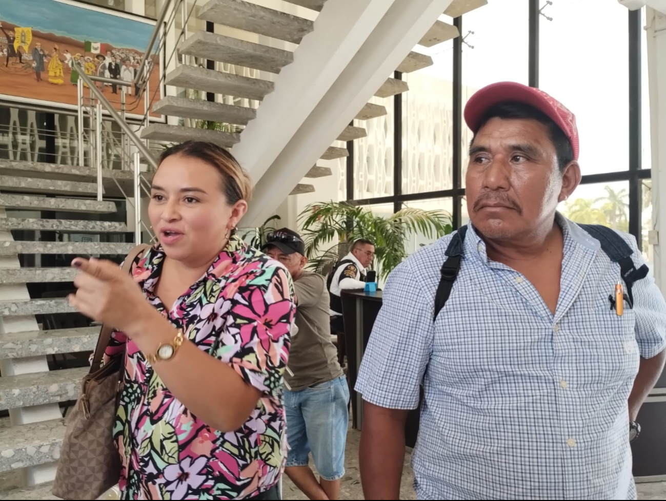 Tania Ramírez y Nicolás Arcos Torres reclaman apoyo para Champotón en Campeche Tania Ramírez y Nicolás Arcos Torres reclaman apoyo para Champotón en Campeche