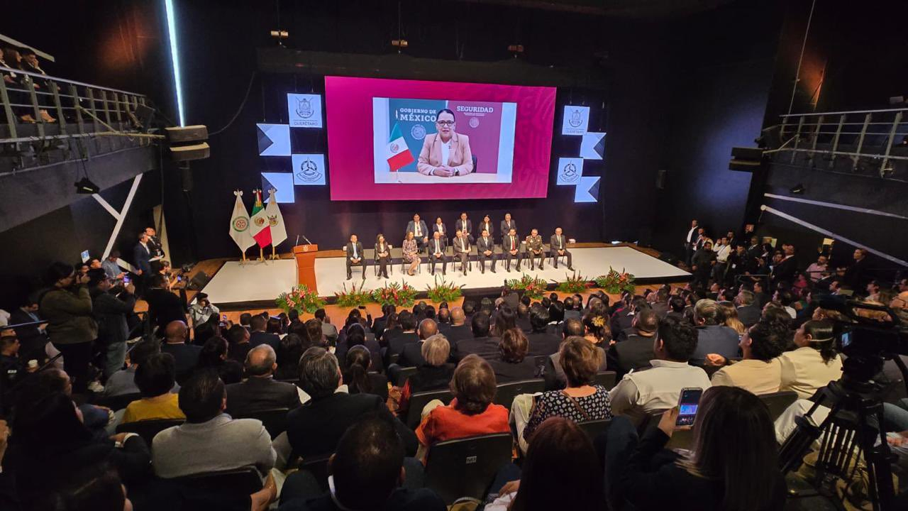 Así se desarrolló la ceremonia en Querétaro Así se desarrolló la ceremonia en Querétaro