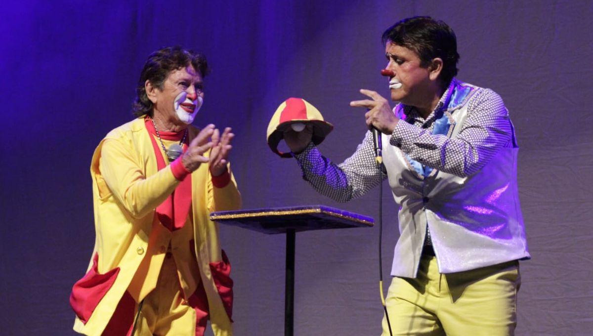 Caramelo durante su show en Mérida Caramelo durante su show en Mérida