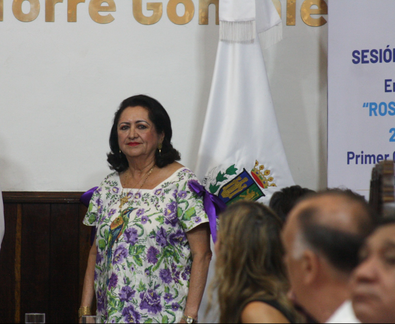 Silvia América López Escoffié recibió la medalla Silvia América López Escoffié recibió la medalla