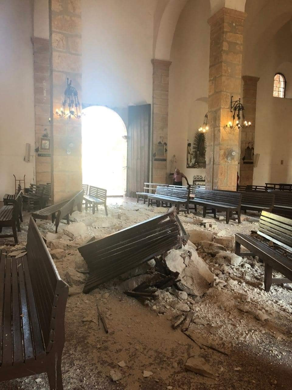 La falta de mantenimiento ha provocado tragedias, como el derrumbe del campanario del templo de Tekantó La falta de mantenimiento ha provocado tragedias, como el derrumbe del campanario del templo de Tekantó