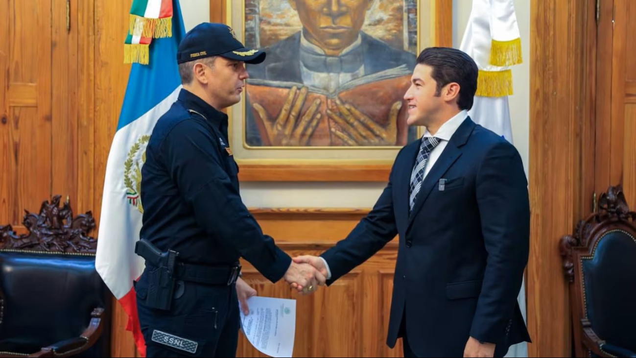 Renuncia Gerardo Palacios como secretario de Seguridad de Nuevo León; Samuel García nombra a Gerardo Escamilla