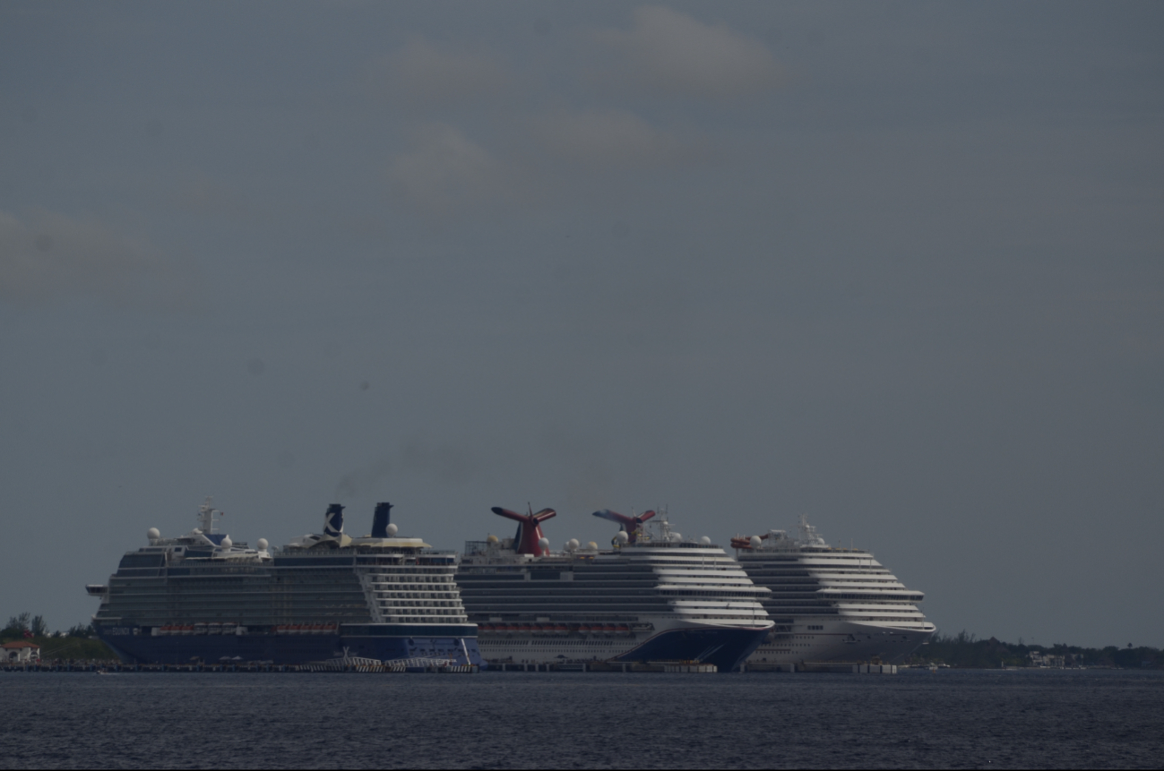Tres cruceros llegaron de forma anticipada Tres cruceros llegaron de forma anticipada