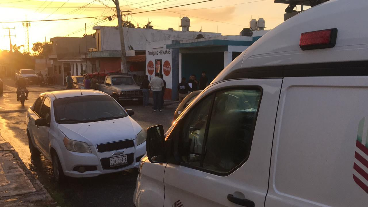Agentes policiacos arribaron al sitio donde el abuelito perdió la vida Agentes policiacos arribaron al sitio donde el abuelito perdió la vida