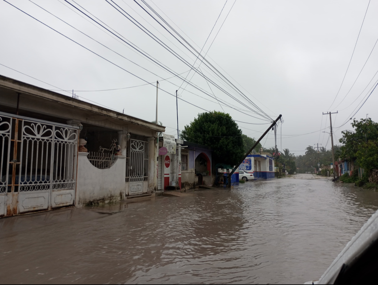 Así lucía Telchac Puerto, luego del paso de la Tormenta Tropical Beryl Así lucía Telchac Puerto, luego del paso de la Tormenta Tropical Beryl