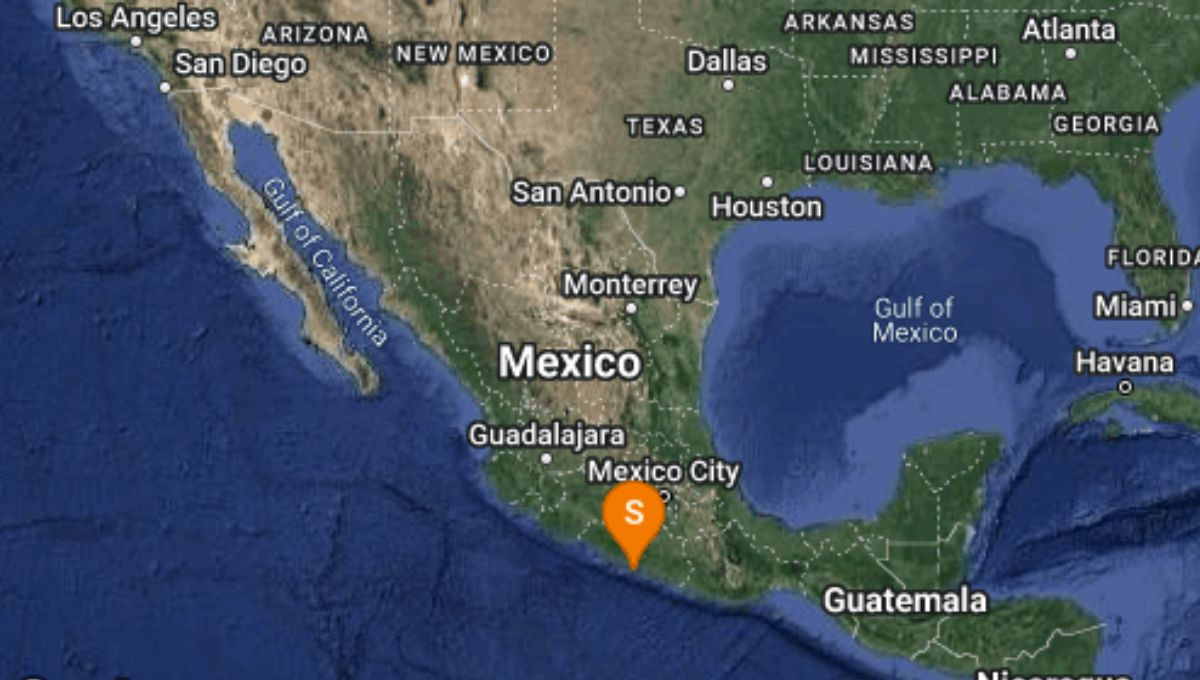 El sismo que se percibió en la CDMX tuvo su epicentro en Petatlán, Guerrero El sismo que se percibió en la CDMX tuvo su epicentro en Petatlán, Guerrero