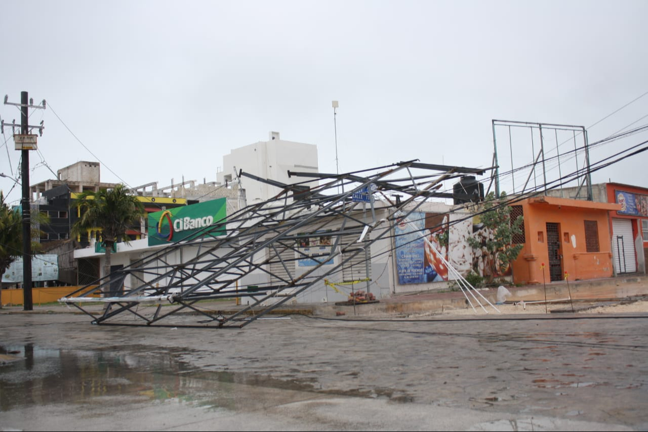 Saldo blanco en Yucatán tras el paso de Beryl; se reactivan las actividades y el transporte público