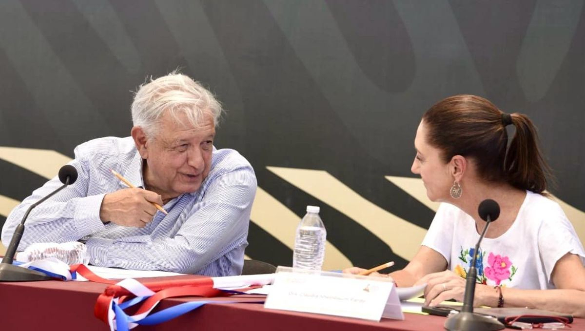AMLO asegura en Sonora que Claudia Sheinbaum va a ser una gran presidenta