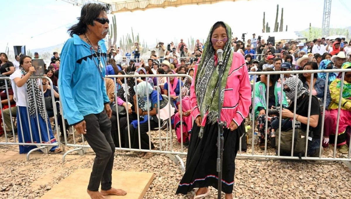 Andrés Manuel López Obrador presentó en Sonora el Plan de Justicia para el Pueblo Yaqui Andrés Manuel López Obrador presentó en Sonora el Plan de Justicia para el Pueblo Yaqui