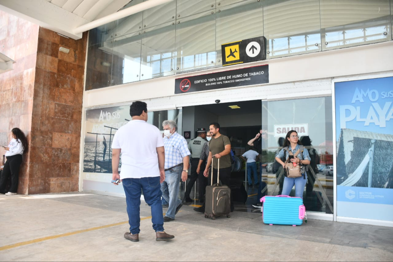 Aeropuerto de Campeche reporta vuelos demorados y cancelados