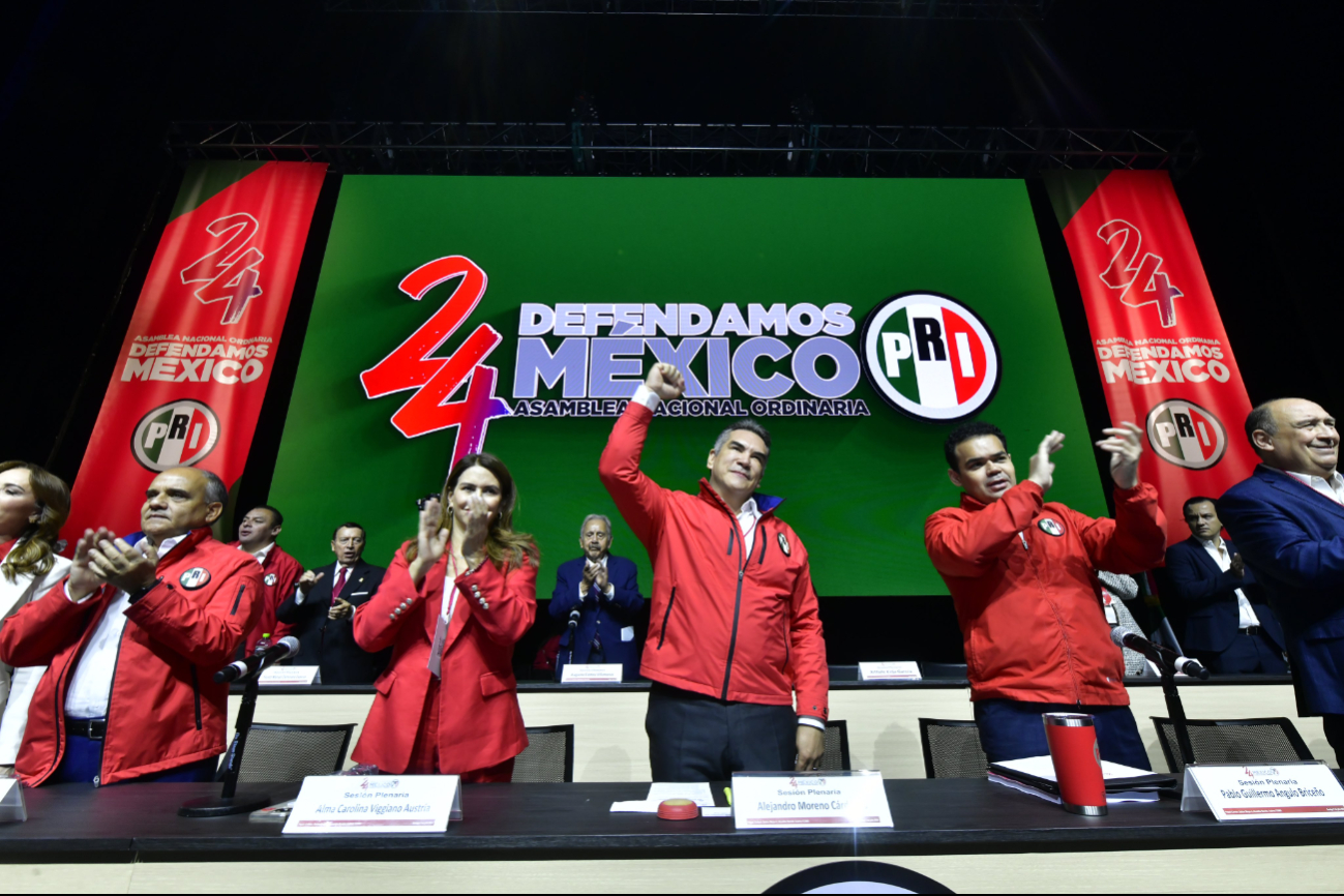 Alito Moreno se adueña del PRI; modifican estatutos para aprobar su reelección