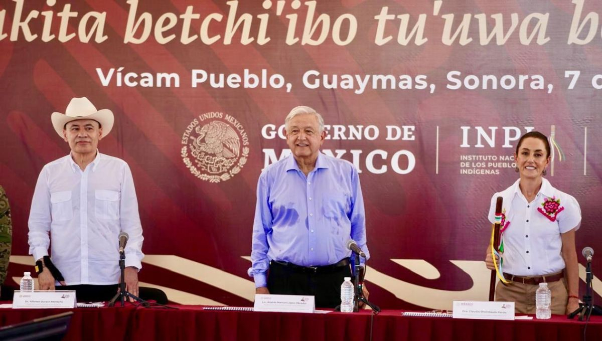 AMLO reconoce a Claudia Sheinbaum como la presidenta 'más preparada' en la historia de México 