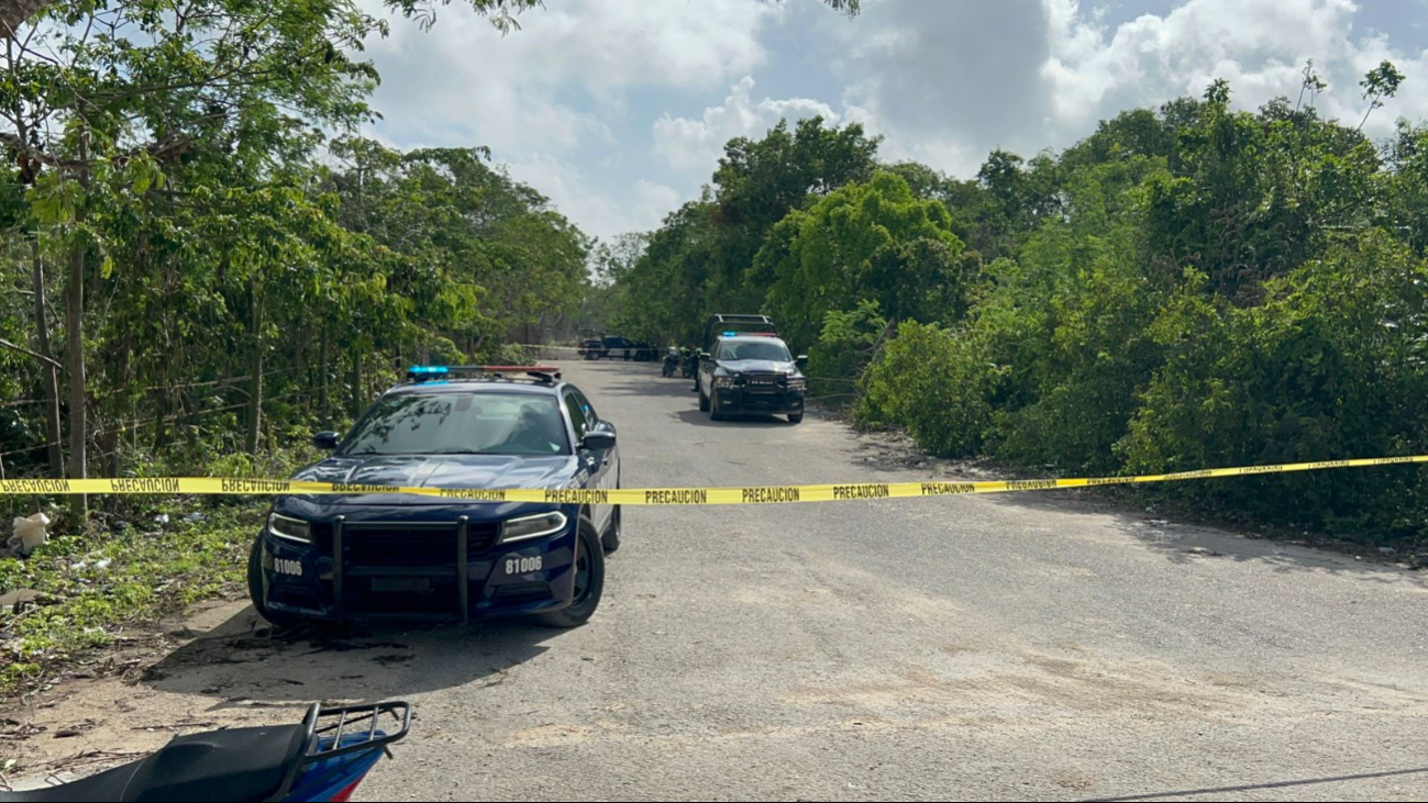 Hallan a un ensabanado en  Playa del Carmen, Quintana Roo