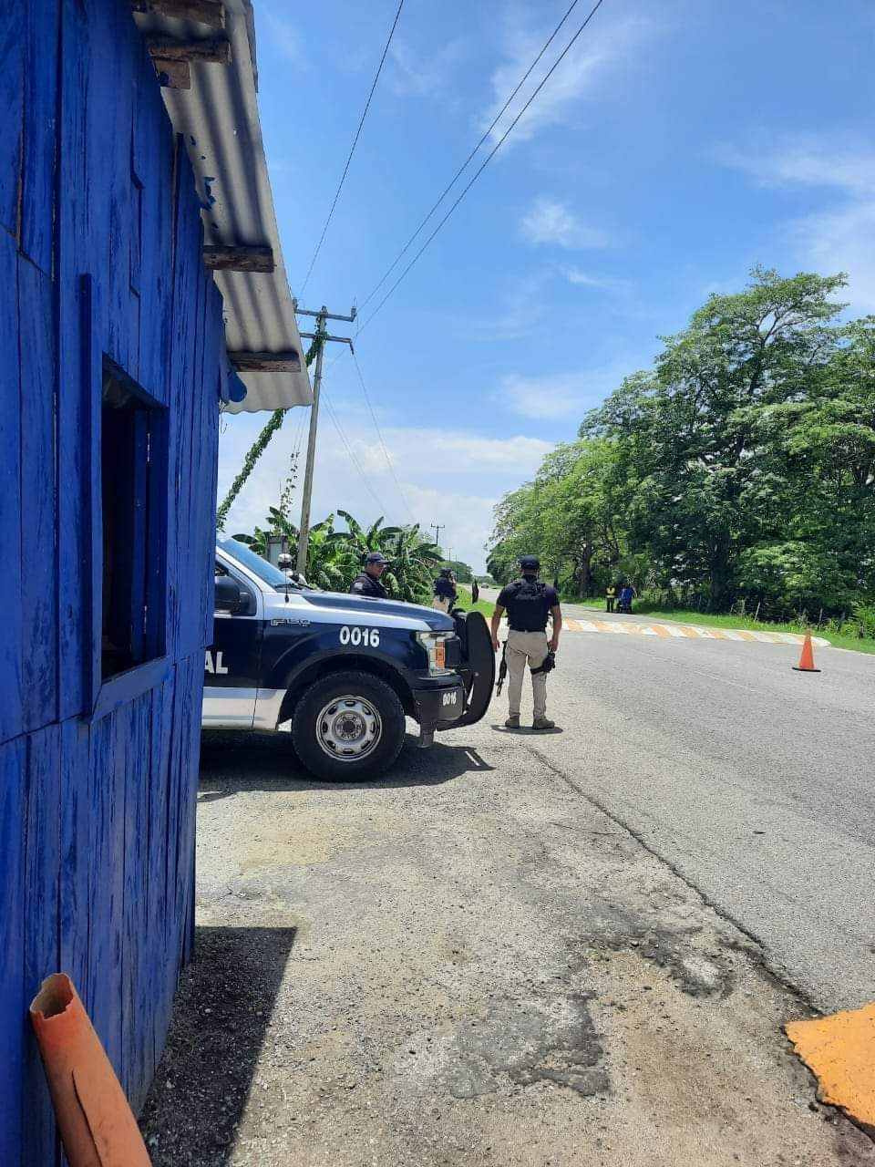 Entrada y salida del municipio de Palizada