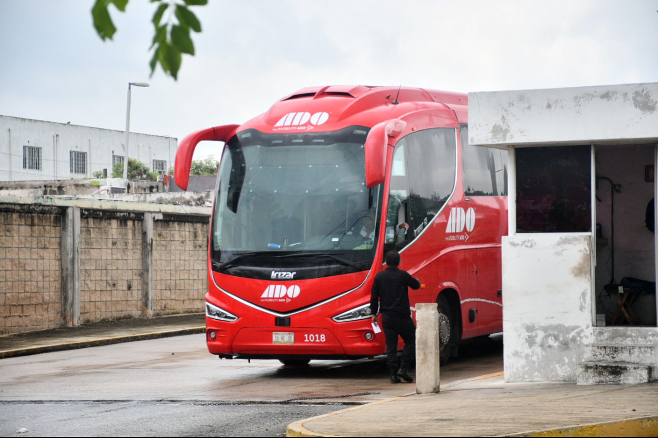 En Campeche, ADO reanuda salidas a Mérida y Cancún tras paso de Beryl