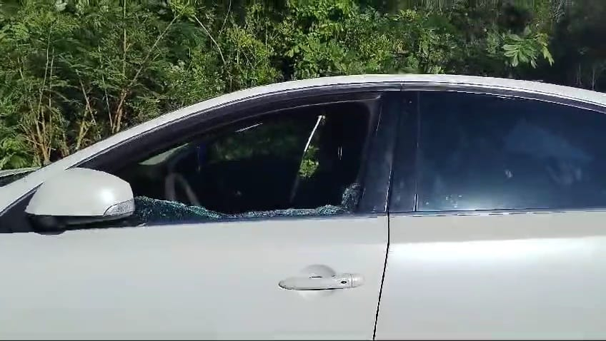 Presencia de moscas en el vehículo debido a cerveza derramada, no por víctimas.