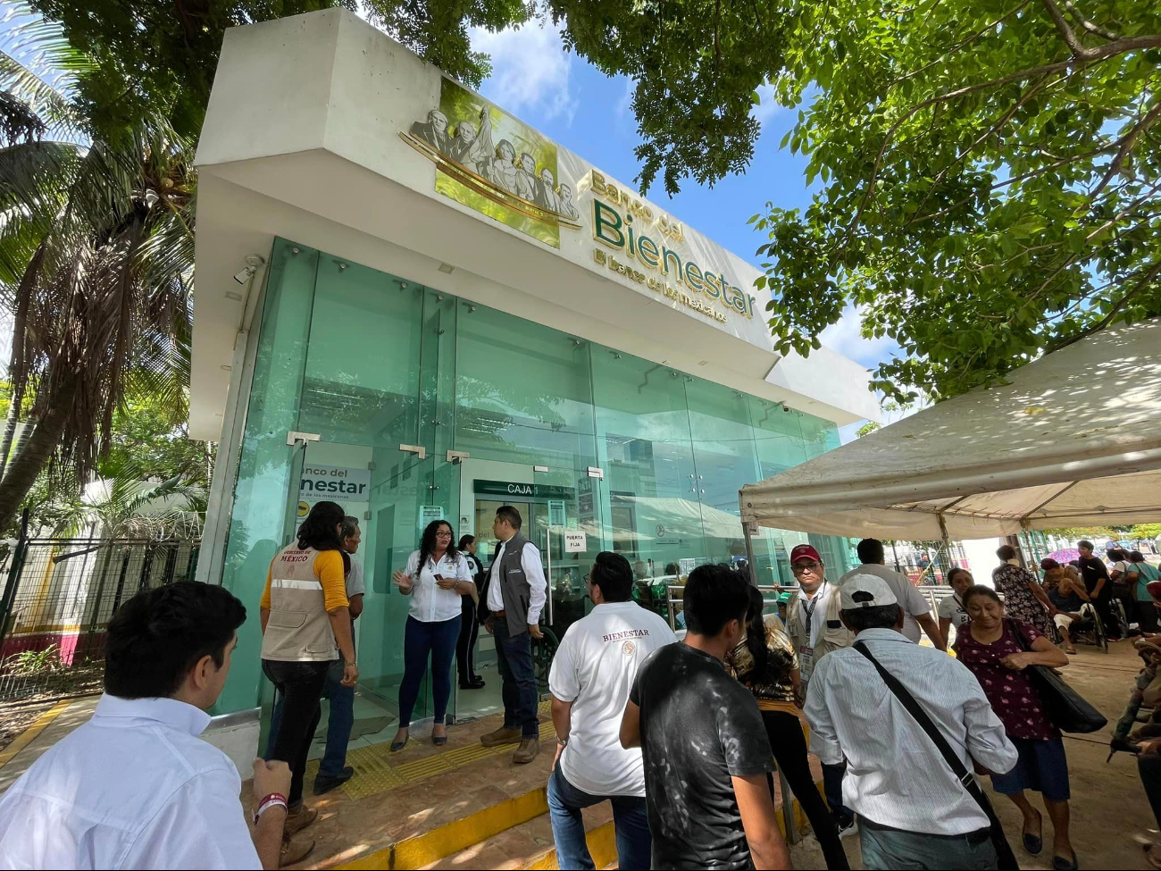 Se han construido 26 Bancos del Bienestar en Campeche, con tres preexistentes remodelados.