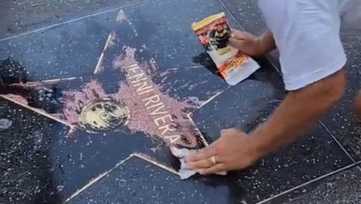 Manchan estrella de Jenni Rivera en el Paseo de la Fama de Hollywood: VIDEO 