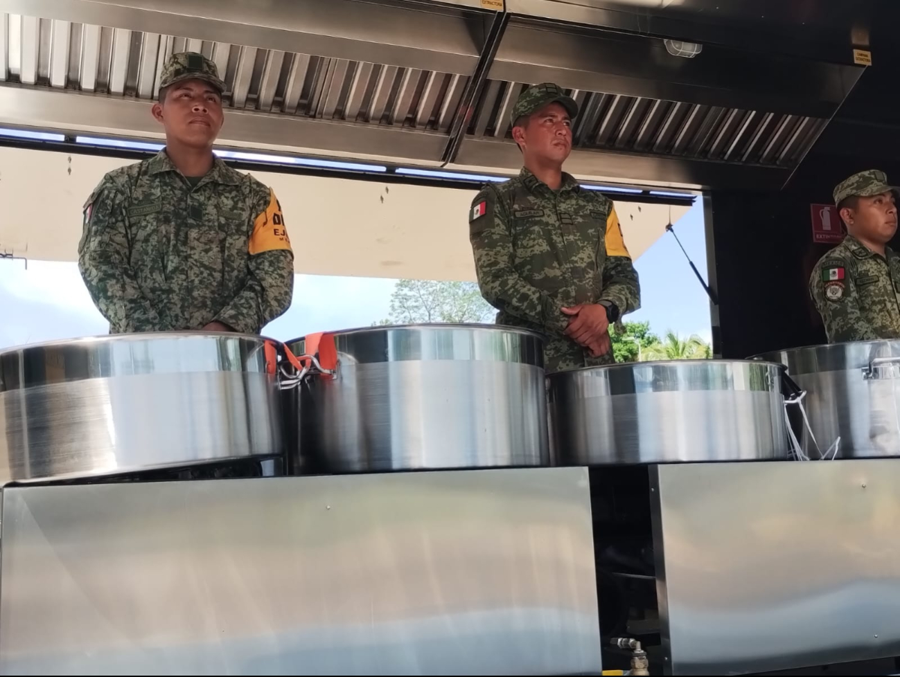Cocina económica de la Sendena puede alimentar diario hasta 2,500  damnificados en Campeche