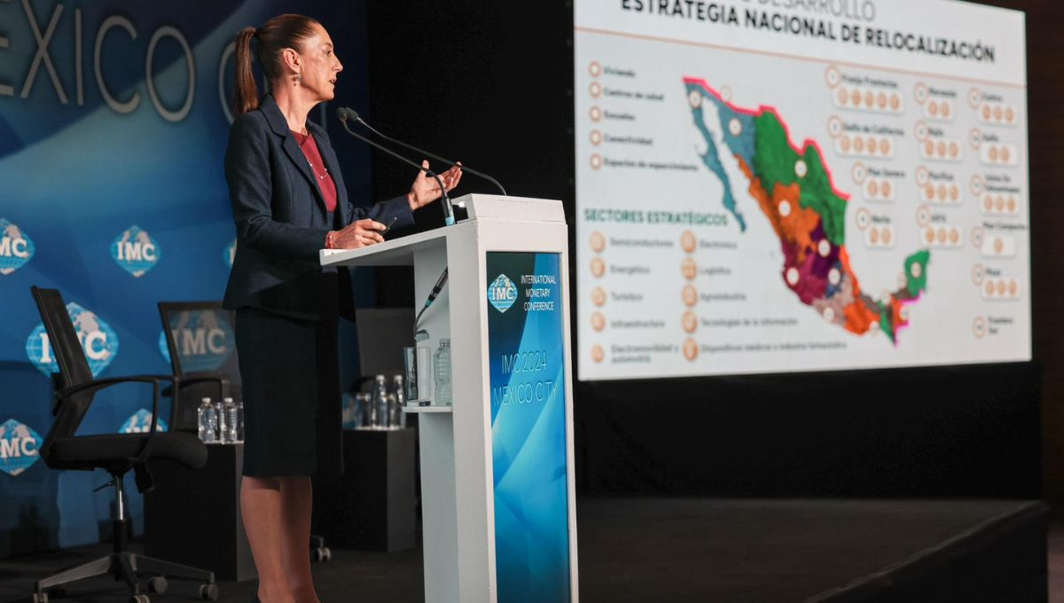 Claudia Sheinbaum compartió en la reunión del IMC su plan de prosperidad compartida Claudia Sheinbaum compartió en la reunión del IMC su plan de prosperidad compartida