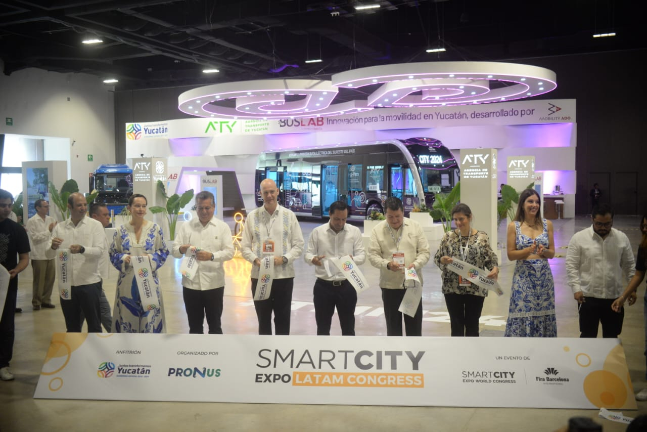 Mauricio Vila inaugura el ‘Smart City Expo Latam Congress’ en Mérida