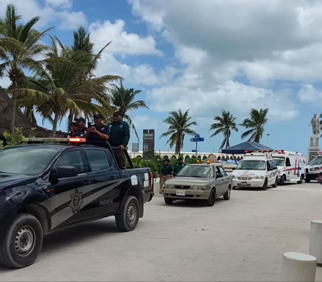 La jornada de vigilancia se inauguró en el malecón tradicional de Progreso La jornada de vigilancia se inauguró en el malecón tradicional de Progreso