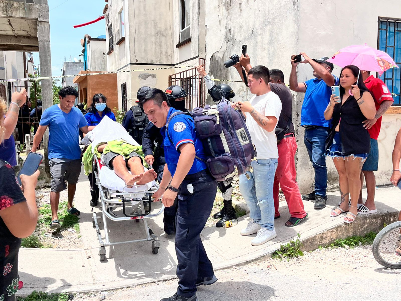 Los hombres armados lograron escapar Los hombres armados lograron escapar